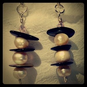 Earrings (I designed & hand crafted these)